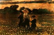 Winslow Homer In the Mowing Spain oil painting artist